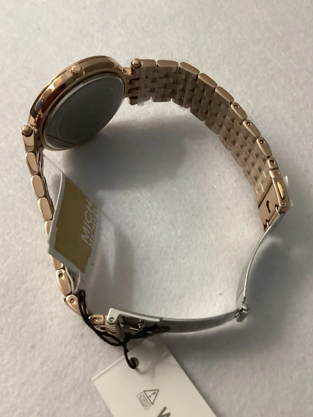 Michael Kors Darci Rose Gold-Tone Stainless Steel Bracelet Watch 39mm MK3192